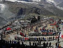 largest alphorn concert Switzerland breaks Guinness world record