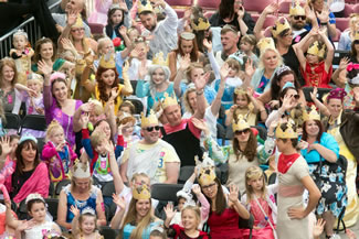 Trinity Walk shopping centre teamed-up with Huddersfield's Forget Me Not Children's Hospice to attempt to smash the Guinness World Record for the largest gathering of people dressed as a princess. A whopping 433 were counted in the official attempt area, beating the current record of 419. 