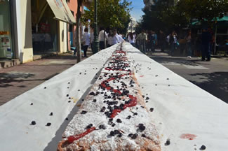 Longest Strawberry Pie Pyrgos Sets World Record Video